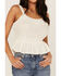 Image #3 - Shyanne Women's Swiss Dot Embroidery Tank, White, hi-res