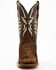 Image #4 - Dan Post Women's Exotic Sea Bass Western Boots - Broad Square Toe, Ivory, hi-res