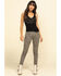 Image #6 - Rock & Roll Denim Women's Leopard Print Skinny Jeans, Blue, hi-res
