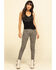 Image #6 - Rock & Roll Denim Women's Leopard Print Skinny Jeans , Blue, hi-res