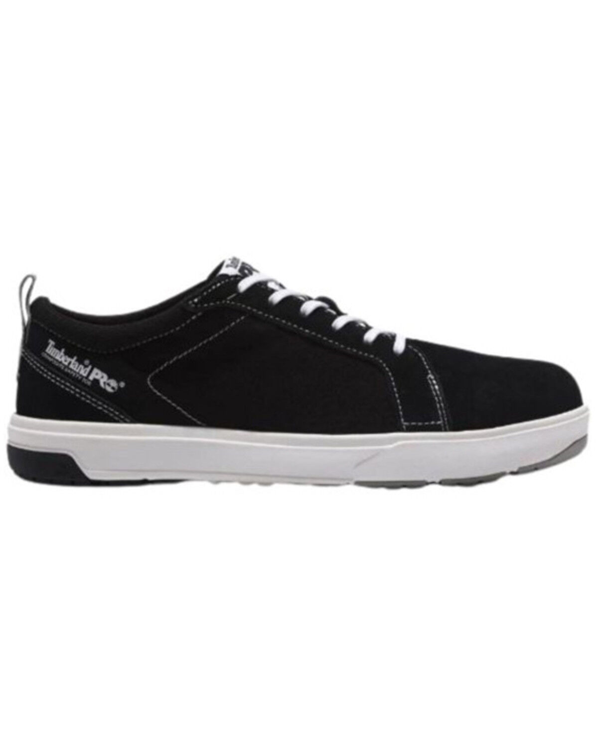 Image #2 - Timberland PRO Men's Greenstride Oxford Work Shoes - Composite Toe, Black/white, hi-res