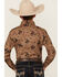 Image #4 - Cowboy Hardware Boys' Vintage Bronc Long Sleeve Snap Stretch Western Shirt, Brown, hi-res