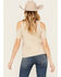 Image #4 - Shyanne Women's Cold Shoulder Steerhead Graphic Tee, Taupe, hi-res