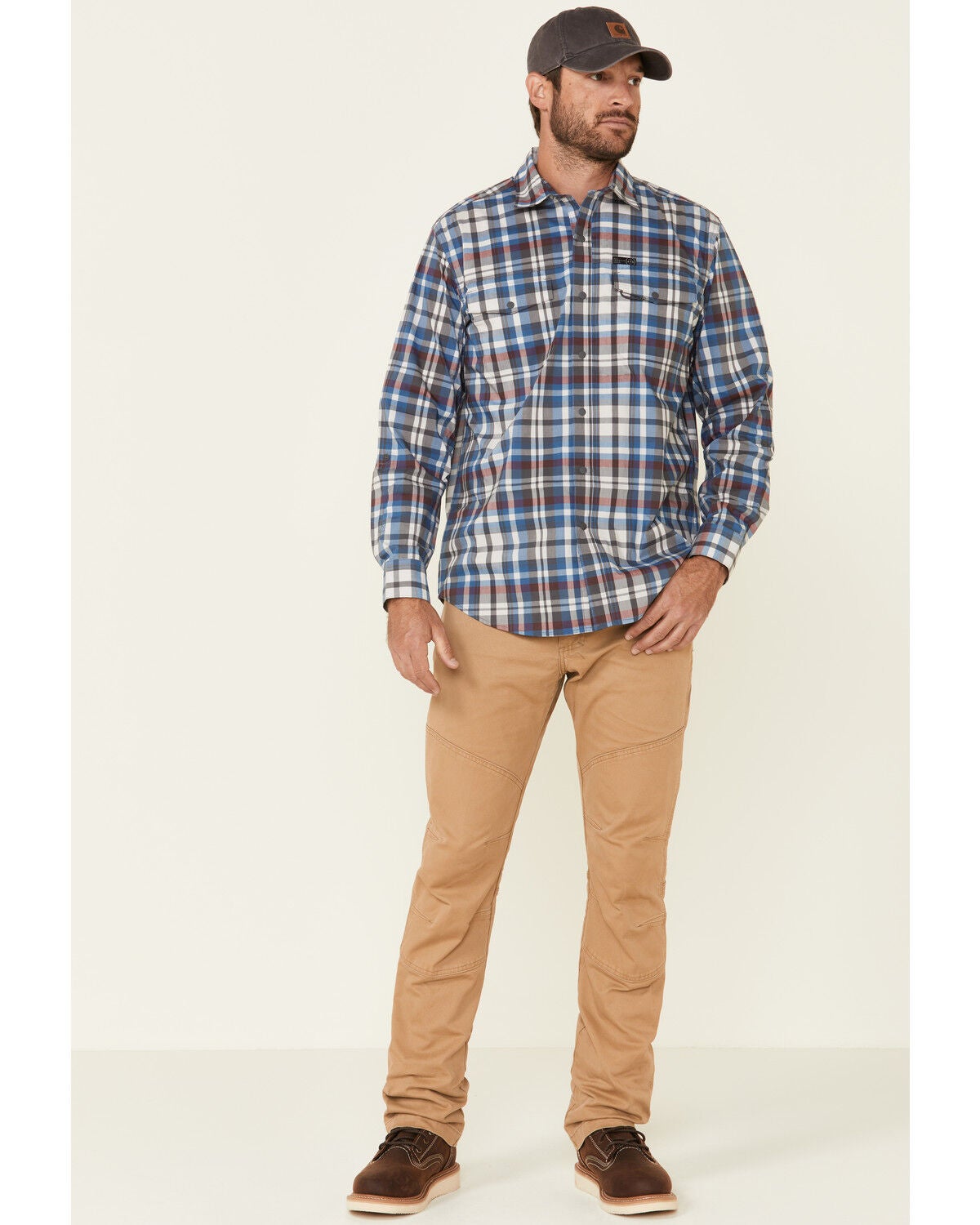 Long Sleeve Western Flannel Shirt 