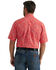 Image #2 - George Strait by Wrangler Men's Paisley Print Short Sleeve Button-Down Stretch Western Shirt, Red, hi-res
