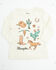 Image #1 - Wrangler Toddler Girls' Conversational Long Sleeve Graphic Shirt, White, hi-res