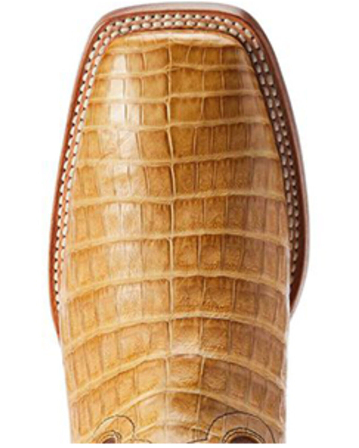 Image #4 - Ariat Men's Gunslinger Caiman Belly Exotic Western Boots - Broad Square Toe, Beige/khaki, hi-res