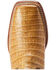 Image #4 - Ariat Men's Gunslinger Caiman Belly Exotic Western Boots - Broad Square Toe, Beige/khaki, hi-res