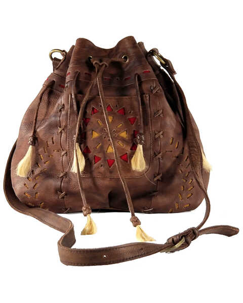 Women's Kobler Leather Concho Crossbody Bag