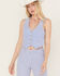 Image #2 - Rolla's Women's Dallas Cord Vest, Light Purple, hi-res