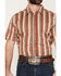 Image #3 - RANK 45&reg; Men's Sidelined Southwestern Stripe Print Short Sleeve Button-Down Stretch Western Shirt, Multi, hi-res
