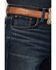 Image #2 - Blue Ranchwear Men's Bronson Slim Straight Stretch Denim Jeans, Dark Wash, hi-res