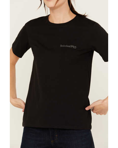 Image #3 - Timberland PRO® Women's Core Short Sleeve T-Shirt, Black, hi-res
