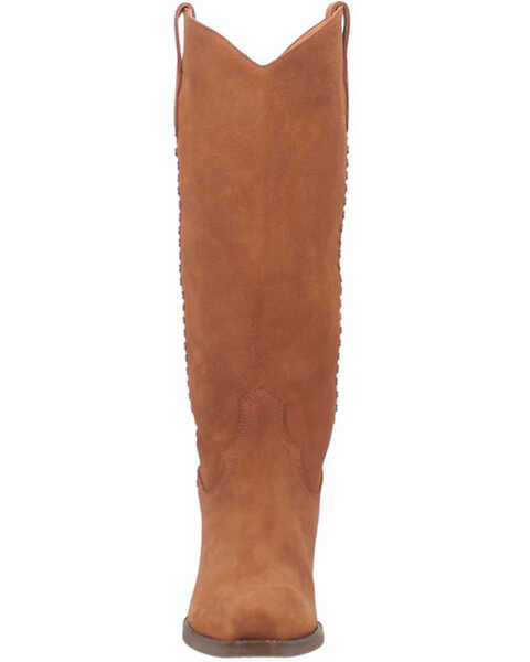 Image #4 - Dingo Women's Sweetwater Tall Western Boots - Snip Toe, Brown, hi-res
