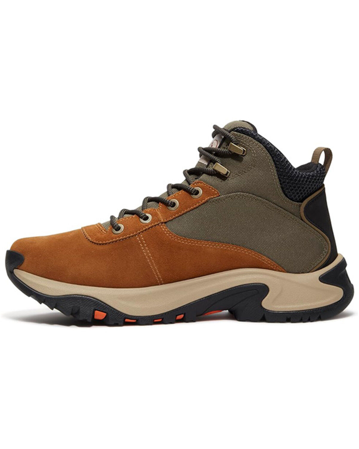 Image #3 - Timberland Men's Mt. Maddsen Peak Mid Waterproof Hiking Boots - Soft Toe, Brown, hi-res