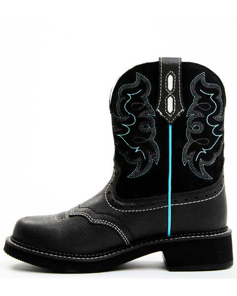 Image #3 - Shyanne Women's Fillies Rainie Western Boots - Round toe, Black, hi-res