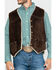 Image #4 - Scully Leatherwear Men's Brown Boar Suede Hunting Vest , , hi-res