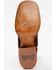 Image #7 - Dan Post Women's Exotic Sea Bass Western Boots - Broad Square Toe, Ivory, hi-res