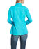 Image #2 - Ariat Women's Kirby Stretch Button Down Long Sleeve Shirt , Turquoise, hi-res