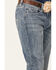 Rock & Roll Denim Men's Double Barrel Medium Wash Relaxed Bootcut Jeans , Medium Wash, hi-res