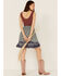 Image #3 - Bila Women's Border Print Wrap Mini Skirt, Blue, hi-res