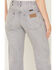 Image #4 - Wrangler Women's Haute Haze Low Rise Cowboy Straight Denim Jeans, Grey, hi-res