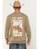 Image #1 - Wrangler Men's Spirit Of The West Graphic Crewneck Sweatshirt, Olive, hi-res