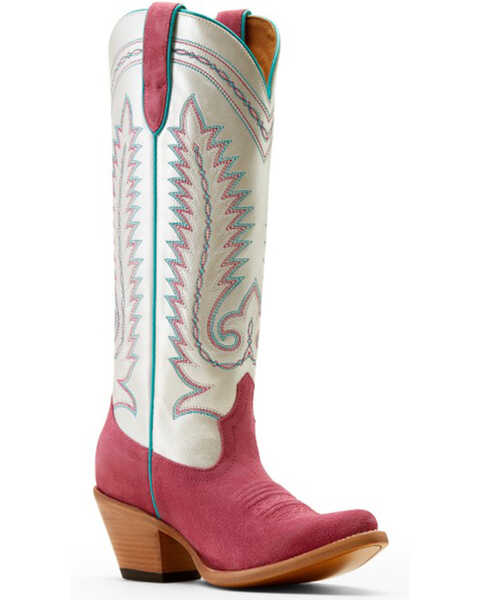 Image #1 - Ariat Women's Ambrose Tall Western Boots - Medium Toe , Medium Purple, hi-res