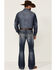 Image #1 - Rock & Roll Denim Men's Medium Wash Pistol Regular Bootcut Jeans, Blue, hi-res