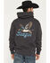 Image #4 - Seager Men's Greenhead Graphic Hooded Sweatshirt, Black, hi-res