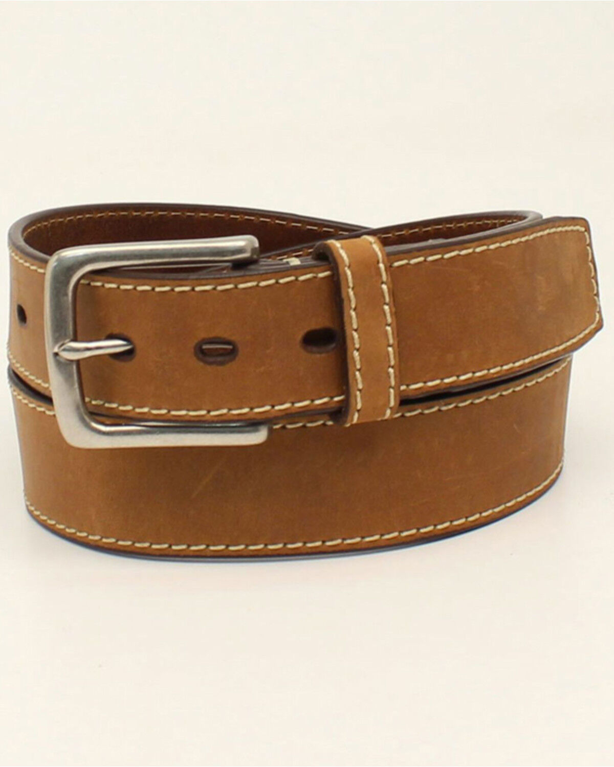 Image #1 - Ariat Men's Embossed Logo Work Belt, , hi-res