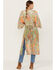 Image #4 - Flying Tomato Women's Paisley Print Kimono, Orange, hi-res