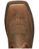Image #6 - Justin Men's Rush Western Boots - Broad Square Toe, Tan, hi-res
