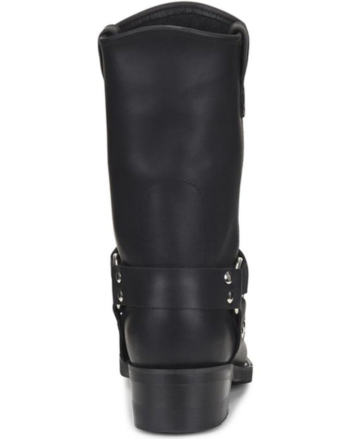 Image #5 - Double H Men's Harness Boots - Square Toe, Black, hi-res