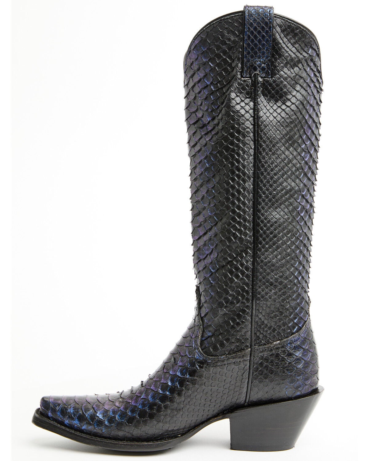 Image #3 - Idyllwind Women's Slay Exotic Python Tall Western Boots - Snip Toe, Blue, hi-res