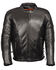 Image #1 - Milwaukee Leather Men's Side Lace Vented Scooter Jacket - 5X, Black, hi-res