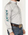 Image #3 - Ariat Men's Team Logo Twill Long Sleeve Button-Down Western Shirt, Grey, hi-res