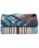 Image #4 - Pendleton Carico Lake / Stripe Organic Cotton Throw Gift Pack - 2 Piece, Blue, hi-res