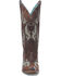 Image #3 - Corral Women's Dream Catcher Distressed Western Boots - Snip Toe, Brown, hi-res