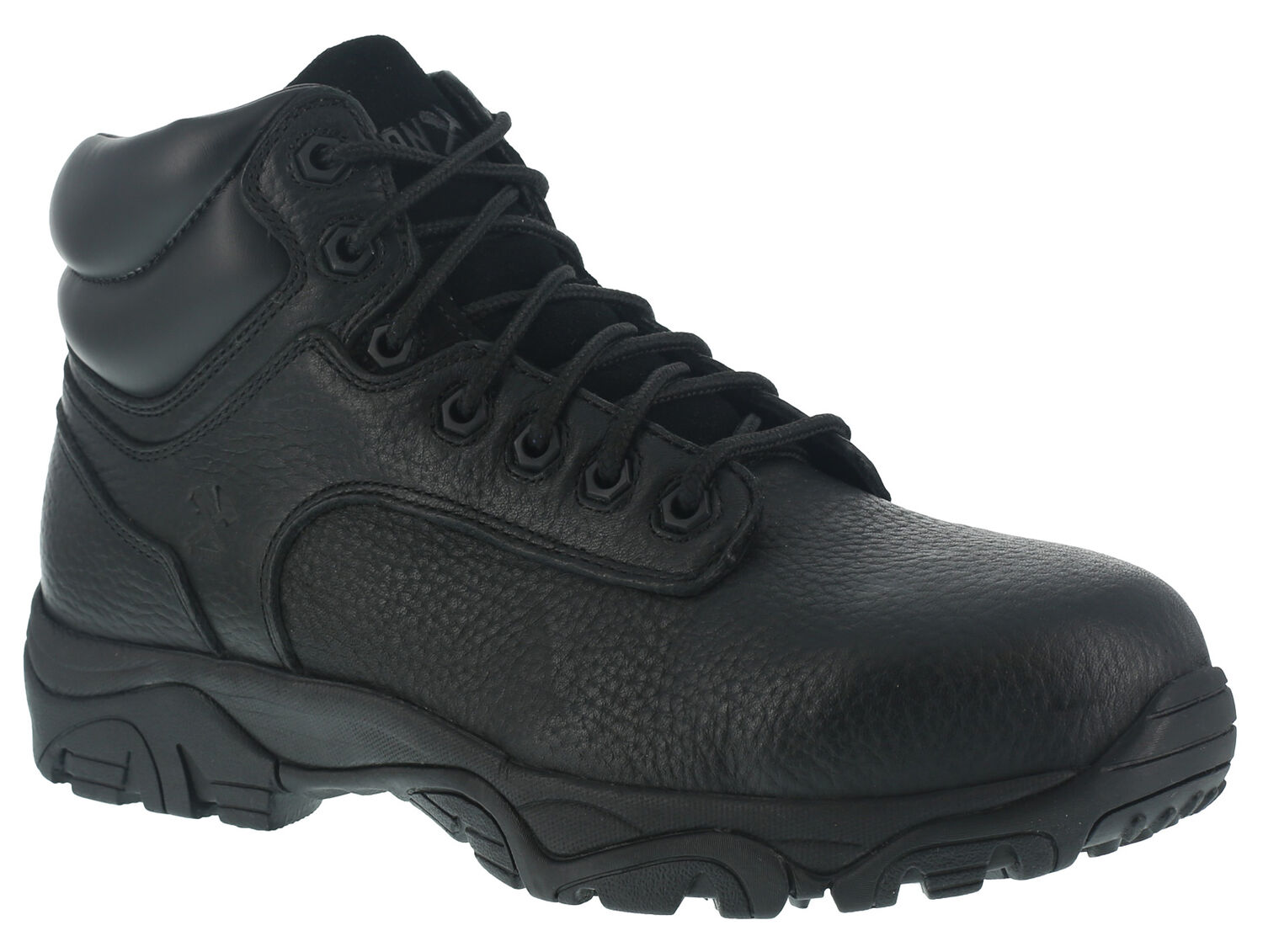 Image #1 - Iron Age Men's Trencher Non-Metallic Work Boots - Composite Toe, Black, hi-res