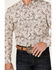 Image #3 - Gibson Trading Co Men's Punk Paisley Print Long Sleeve Snap Western Shirt, White, hi-res