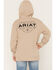 Image #1 - Ariat Boys' Boot Barn Exclusive Logo Graphic Hooded Sweatshirt, Sand, hi-res