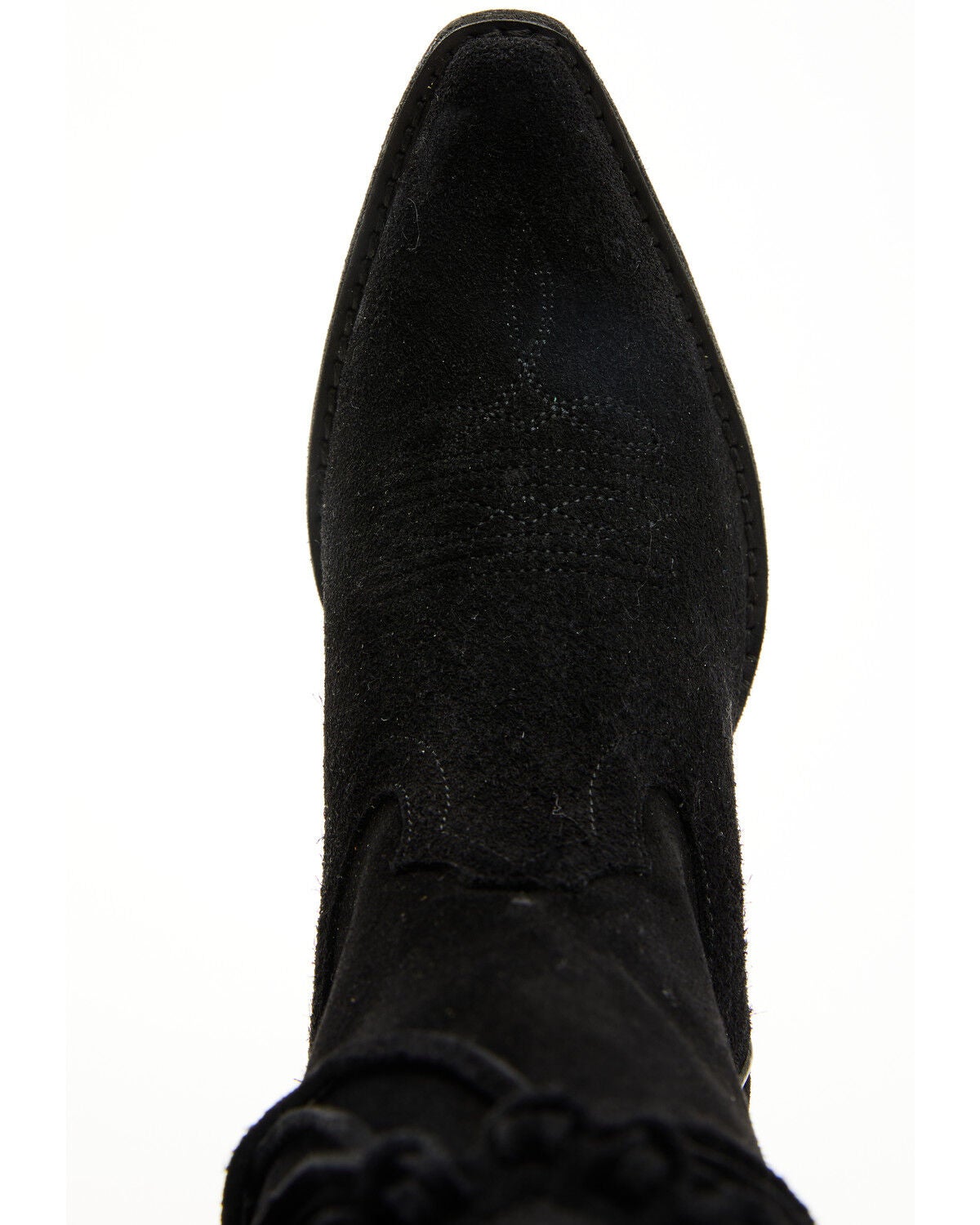 Image #6 - Idyllwind Women's Sterling Fringe Tall Western Boots - Snip Toe, Black, hi-res