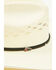 Image #2 - Justin Falcon Straw Cowboy Hat, Natural, hi-res