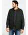 Image #1 - Cody James Men's Grover Wool Blend Leather Pocket Vest, Olive, hi-res