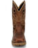 Image #4 - Justin Men's 11" Warhawk Oil Patch Waterproof Work Boots - Nano Composite Toe, Tan, hi-res