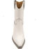 Image #4 - Golo Women's Silverado Western Booties - Snip Toe, White, hi-res
