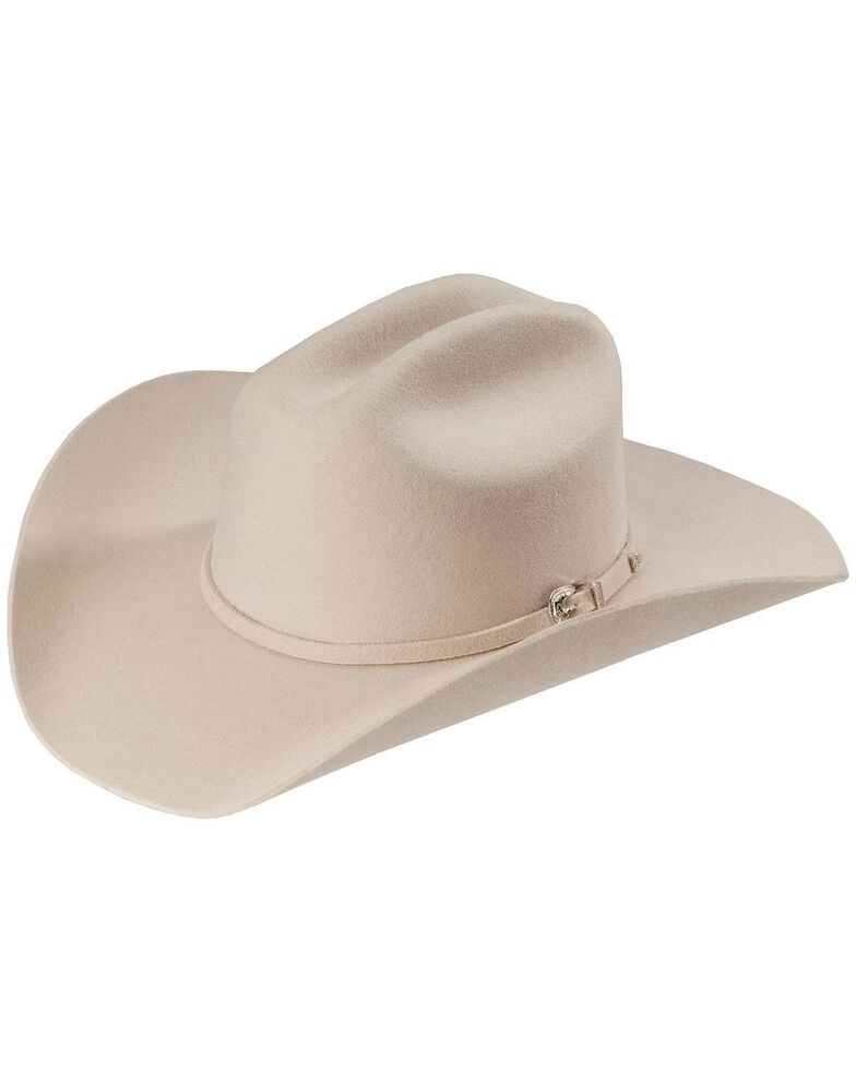 Justin Men's Rodeo 3X Wool Cowboy Hat, Belly, hi-res