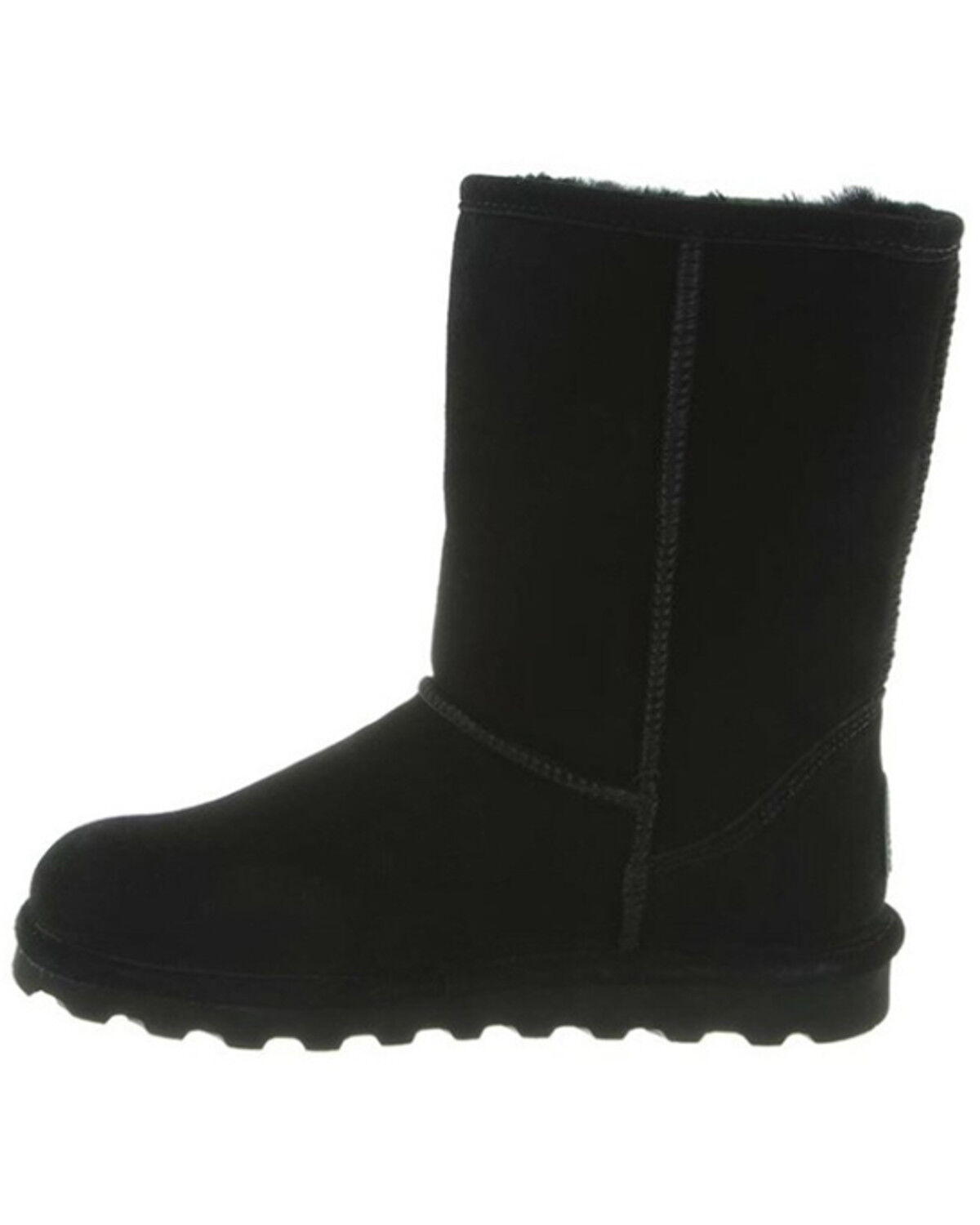 Image #3 - Bearpaw Women's Elle Short Boots - Round Toe, Black, hi-res
