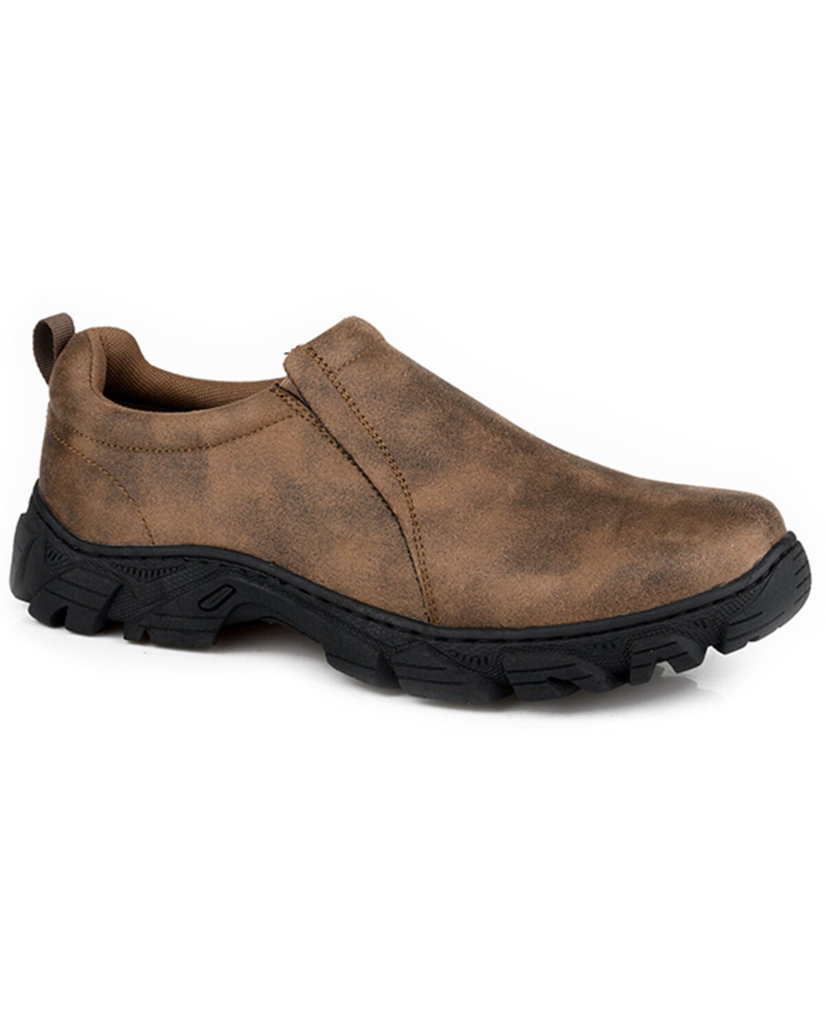 Roper Men's Cotter Casual Slip-On Shoes, Brown, hi-res